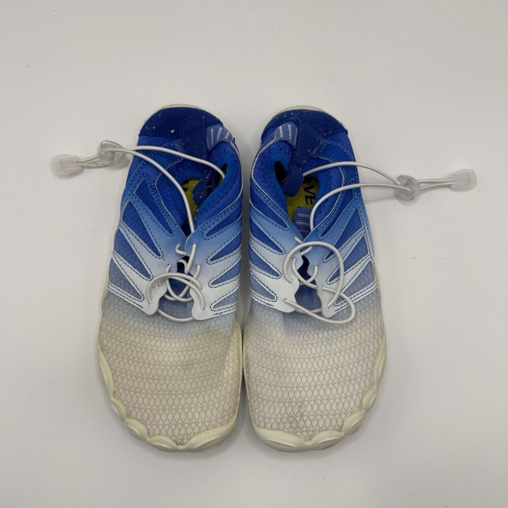 Hiitave Running Barefoot Sneaker Shoes Women’s SZ 6.5 Men 5 Blue/White Pre-Owned